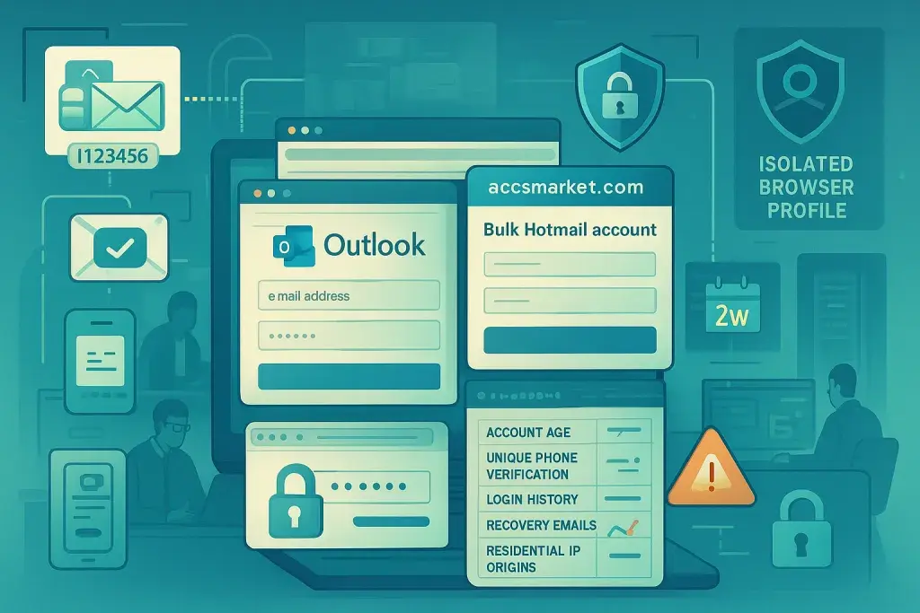 How to Secure Bulk Hotmail Accounts for Purchase and Sign-Up Using Disposable Email Services