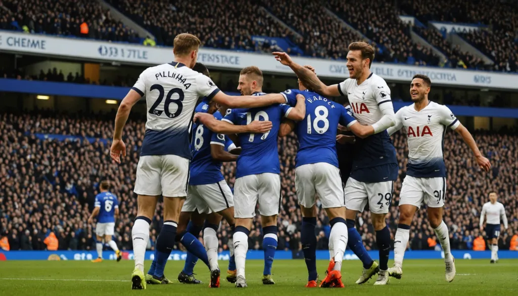 Tottenham Secure Premier League Survival With Narrow Everton Win